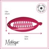 Motique Accessories Set of 6 Mini Banana Clips - Three