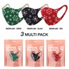 Christmas Copper Ion Infused Washable Reusable Face Coverings Masks Made