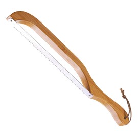 Recsrdce Bread Knive-15.6-inch Serrated Bread Knife - Bow Design - Suitable for cutting thin slices of sourdough or homemade bread - Blade with protective cover