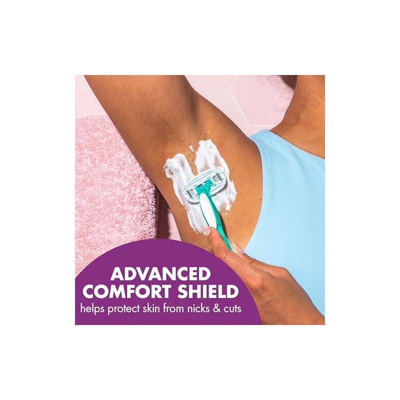 BIC Soleil Sensitive Advanced - Navaja desechable para mujer, 5