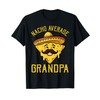 Nacho Average Grandpa Funny Cinco De Mayo Mexican Sombrero T-Shirt