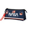 NASA Infinity-FAN Triple Pencil Case, Blue, 23 x 11 cm