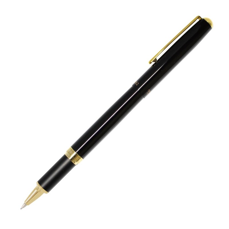 OHTO CR02 Gold Parts Model Ceramic Rollerball Pen, 0.5mm Fine