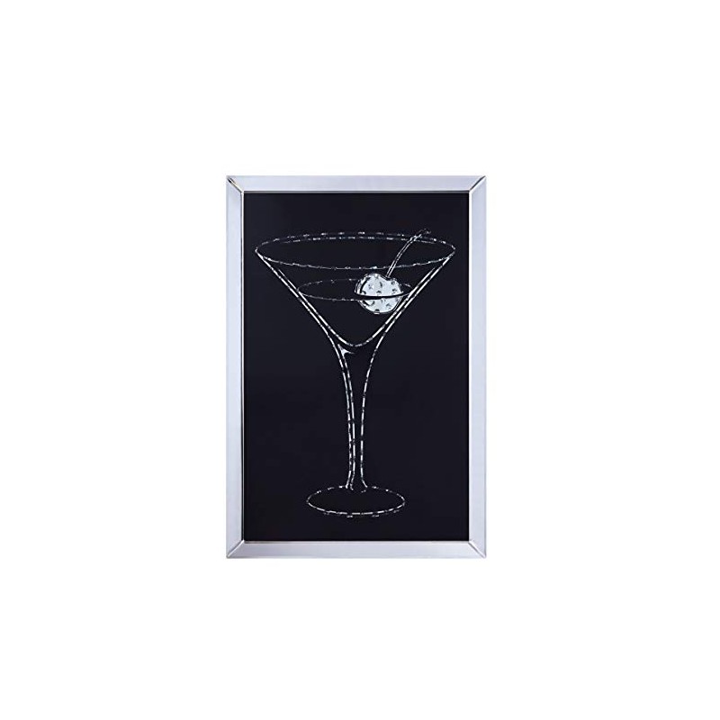 ACME Furniture Talisha Wall Art, Mirrored