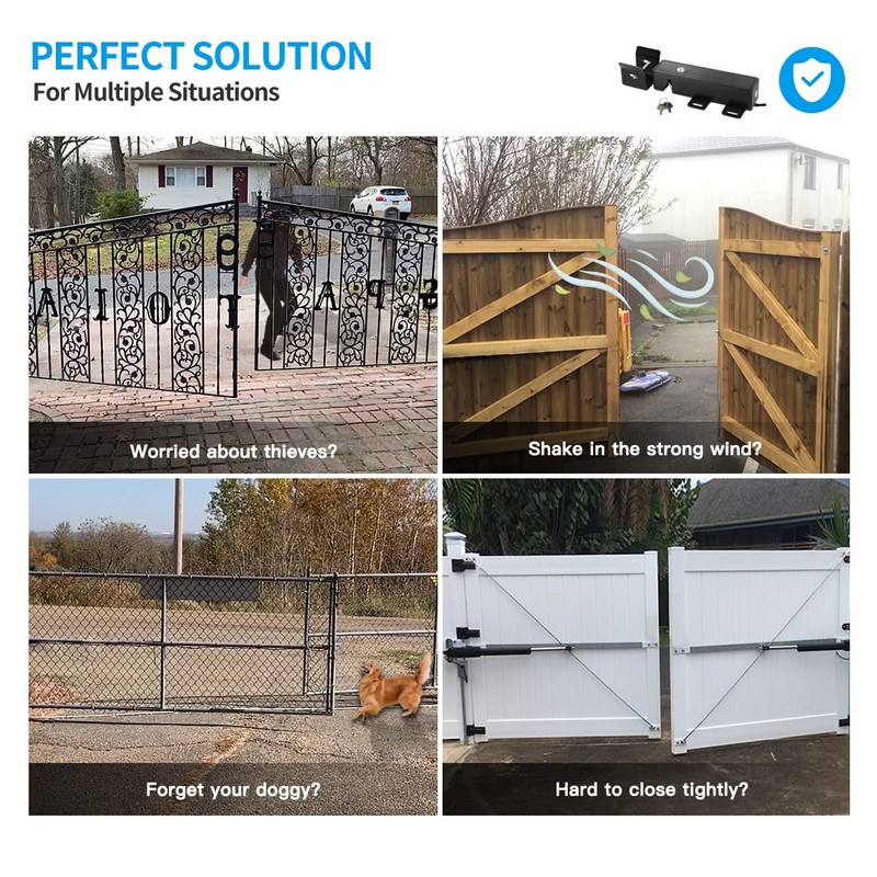 TOPENS ET24 Automatic Electric Gate Lock for DC 24V Swing