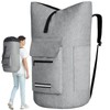 Laundry Backpack Bag, 115L Extra Large Laundry Bag with Straps,