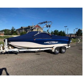 Unbranded Nautique Crossover Boat Yacht Replacement Decals 2PC Set Vinyl New 50” OEM