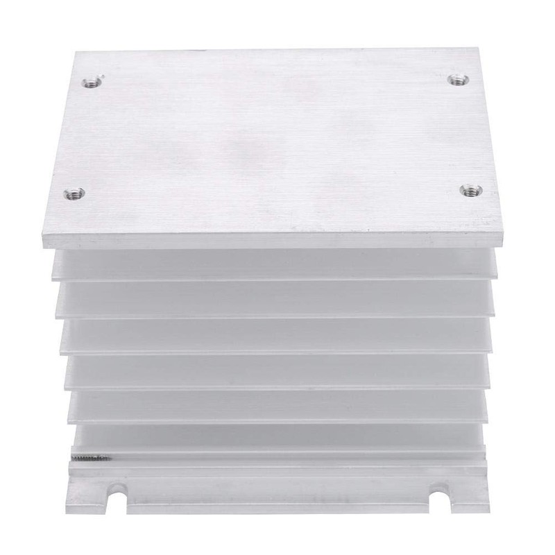Three-Phase Solid State Relay Heatsink SSR Derivative Aluminium Heatsink, Radiator