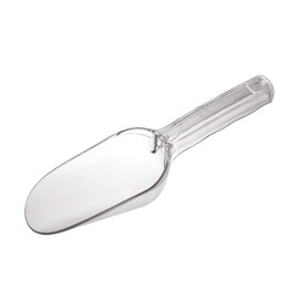 GSHLLO Clear Plastic Ice Scoop Spoon Candy Sugar Scoop Ice Shovel for Kitchen Bar