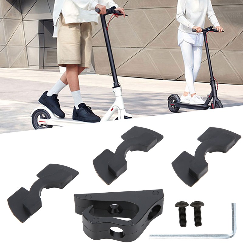 Universal Electric Scooter Damper Accessories Set with Hook ABS Rubber