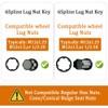 CHRYMUM 6 & 7 Spline Lug Nut Socket Key, Aftermarket