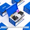 TAILONZ PNEUMATIC Solenoid Valve 4V220-08 DC12V 1/4"NPT Double Coil Pilot-Operated