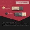 TCELL High Speed Dual Flash Drive with Zinc Alloy Design,Starry