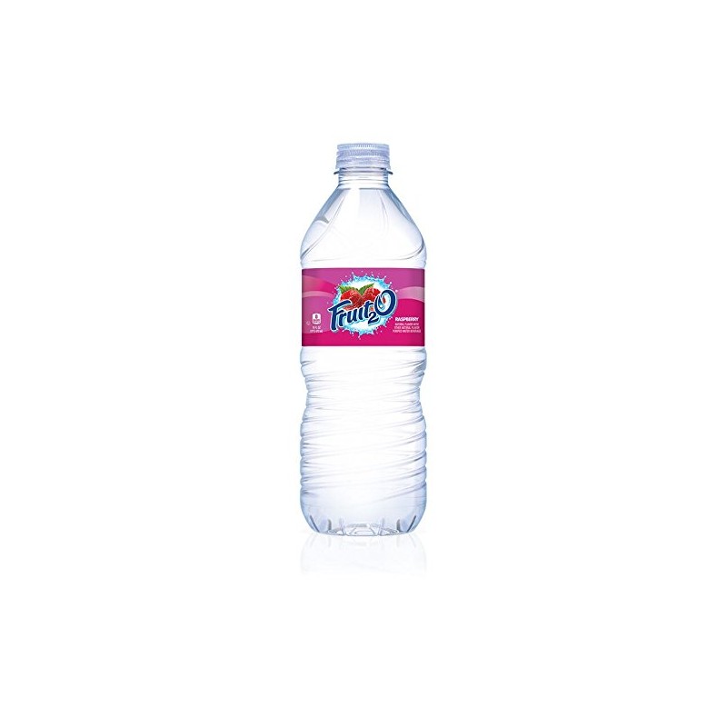 Fruit2O Zero Calorie Flavored Water, Raspberry, 6 Count (Pack of
