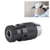 1pc 0-13mm 1/2" Steel Self tightening Keyless B16 Chuck for