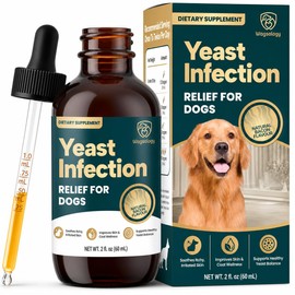 WAGSOLOGY Yeast Infection Treatment for Dogs Drops (7 in 1 Formula) Soothes Itchy & Irritated Skin, Improves Skin and Coat, Dog Yeast Infection Treatment & Anti Yeast Drops for Dogs