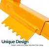 ZONETECH 2-Pack Security Wheel Chock Lock- Trailer Clamp Boot Tire