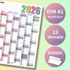 Year Planner Wall Calendar 2026 - DIN A1 Wall Planner