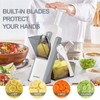 SUPMAKIN Safe Mandoline Slicer for Kitchen, Potato Slicer for Chips,