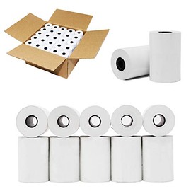 (200 Rolls - 48 GSM) vx520 Special 2 1/4 x 75 thermal paper (2.25 inches x 75ft) Verifone VX520 Ingenico ICT220 ICT250 First Data FD400 Nurit 8000 8020 STP103 BPA Free