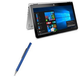 BoxWave Stylus Pen Compatible with HP Pavilion x360 Convertible 2-in-1 (15.6 in) - FineTouch Capacitive Stylus, Super Precise Stylus Pen - Lunar Blue
