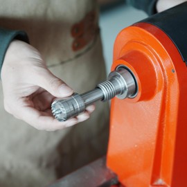 BMWOOD Crown Spur Drive Center, 1" Diameter, 2 MT, for Wood Lathe Wood Turning Tool.