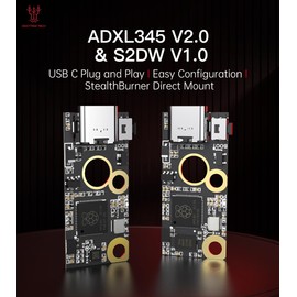 BIGTREETECH ADXL345 V2.0 Accelerometer Board Klipp-er Input Shaping 3D Printer Hotend Parts Sensor Module Support USB Connection for Voron Stealthburner