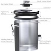 CafetastiQ Large Coffee Canister – Airtight Stainless Steel Storage Container