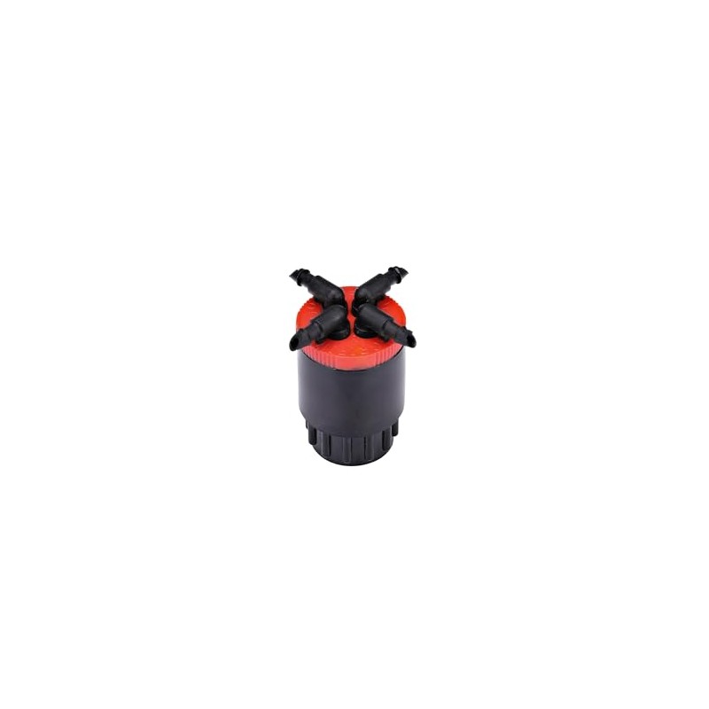 Raindrip QB10UB, Cuatro-Flo® Four-Outlet Bubbler, Drip Irrigation Emitters for Drip