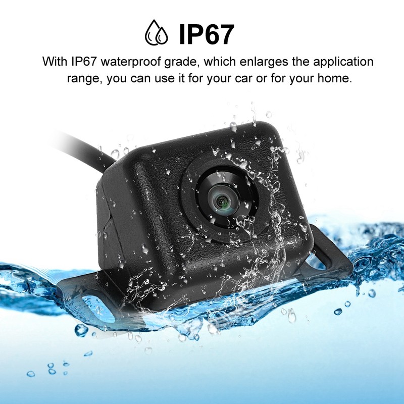 PC7070K HD CCD Cable Night Vision Car Backup Rearview Parking