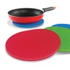 Better Kitchen Products Set Of 3, Large Silicone Pot Holders,