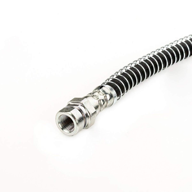 LST 4x Brake Hose Set Front Rear + Retaining Clip