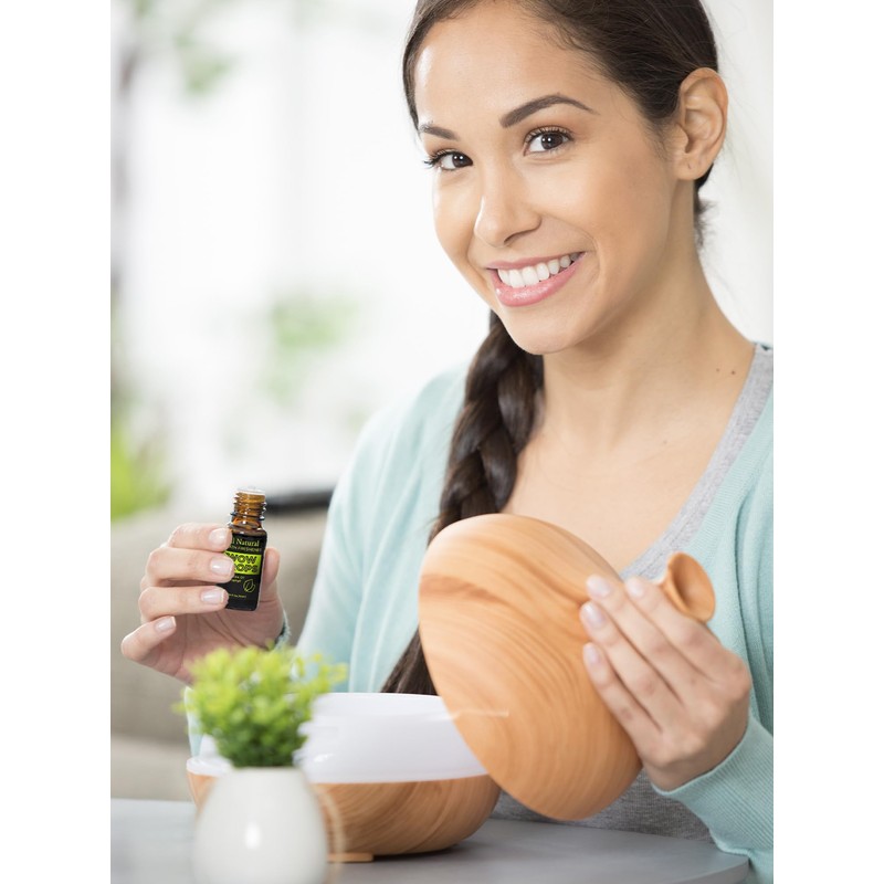 WOW Drops Pure Peppermint Essential Oil- .34 OZ Travel Size,