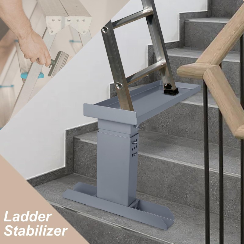 TOPTGO Ladder Stabilizer,Extended Ladder Stabilizer for Extension Ladders,Straight Ladders,Telescopic ladders,with