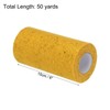 sourcing map 6" Wide 50 Yards Sequin Tulle Ribbon Rolls
