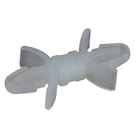 PCB Support Dual Lock 6.4mm 50pcs 4.4mm Height 6.4mm PCB Support Material Nylon 6.6 (Polyamide 6.6) PCB Support Type:Double Sided