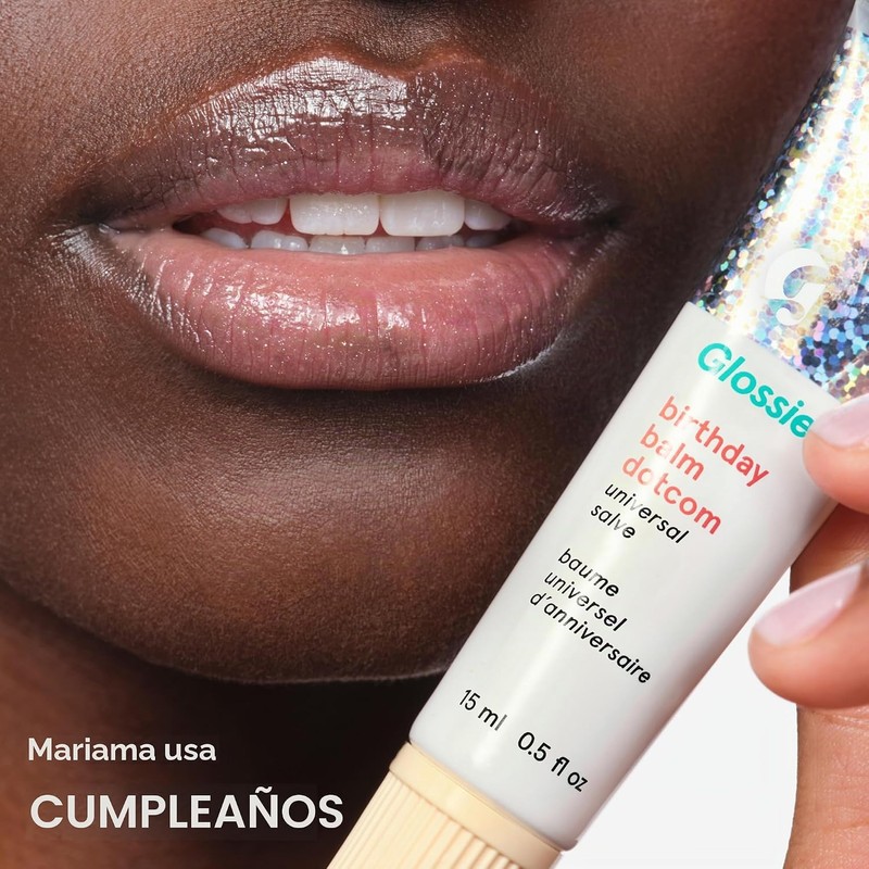 Glossier Bálsamo labial - Birthday: Hidratación Instantánea con Sabor delicioso