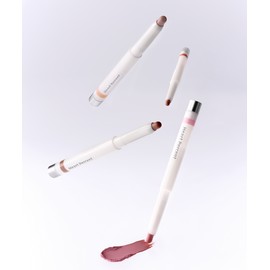 Heart Percent [2PACK] Dot On Mood Lineproof Lip Pencil (+Free Slim Eyeliner)