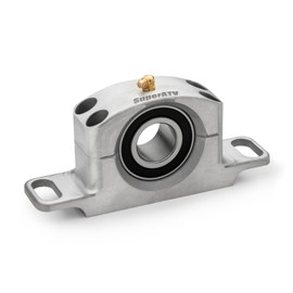 SuperATV Cast Aluminum Carrier Bearing for Polaris Ranger XP 570 Crew / 900 Crew / 1000 Crew (See Fitment for Compatible Years)