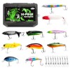 FONMANG Fishing Lures- 10- pcs Hard Bait Fishing kit Mixed