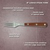 Lodge Steak Knife & Fork Set – Serrated Blade –
