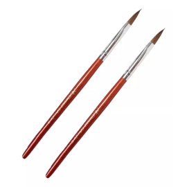 Mc Nails Pack De 2 Pinceles Uñas Classic Stroke #8 Acrílico. Mc Nails