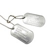 Klaus Hargreeves 'Number Four' Umbrella Academy Military Dog Tags -