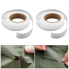 XQZMD 20M Klebeband zum Aufbügeln, Nahtdichtband, Transparente PU-Beschichtete Stoffe, Atmungsaktiv und Wasserdicht für Sportbekleidung, Regenmäntel, Zelte, Markisen (1 Rollen)