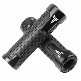 Universale Handlebar Grips 22mm 7/8" for Y.amaha MT-01 MT-03 MT-07 MT-09 MT-10 MT-125 FZ01 FZ03 FZ07 FZ09 FZ10 2000-2024 (Black)
