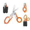 6 in 1 Multifunctional Trauma Shears Foldable With Strap Cutter
