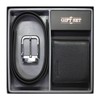 Happiness Gift Set Wallet Belt Gratitude Design Life Gift Belt Wallet Gift Set Birthday / 행복 선물세트 지갑벨트 감사 디자인 인생선물벨트 지갑 선물세트 생일