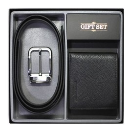 Happiness Gift Set Wallet Belt Gratitude Design Life Gift Belt Wallet Gift Set Birthday / 행복 선물세트 지갑벨트 감사 디자인 인생선물벨트 지갑 선물세트 생일
