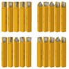 20 pc 3/8" Carbide Tip Tipped Cutter Tool,Metal Lathe Cutting