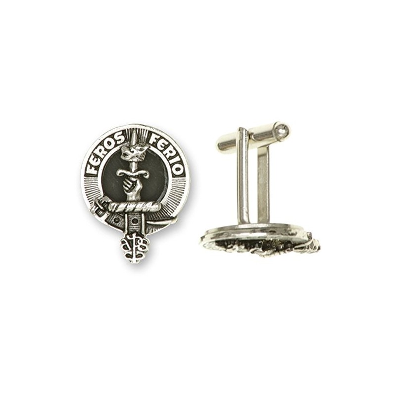 Pair of Scottish Clan Crest Cufflinks – Over 100 Clan